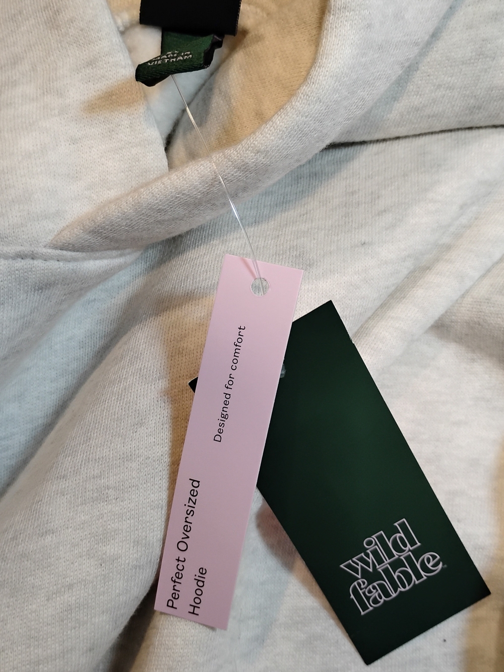 NEW! XL Heather Grey wild fable Perfect Oversized Hoodie